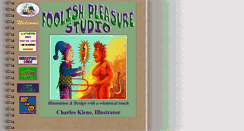 Desktop Screenshot of foolishpleasurestudio.com