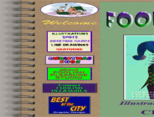 Tablet Screenshot of foolishpleasurestudio.com